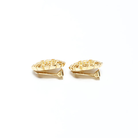 Christian Dior CD logo Earring gold WS25504