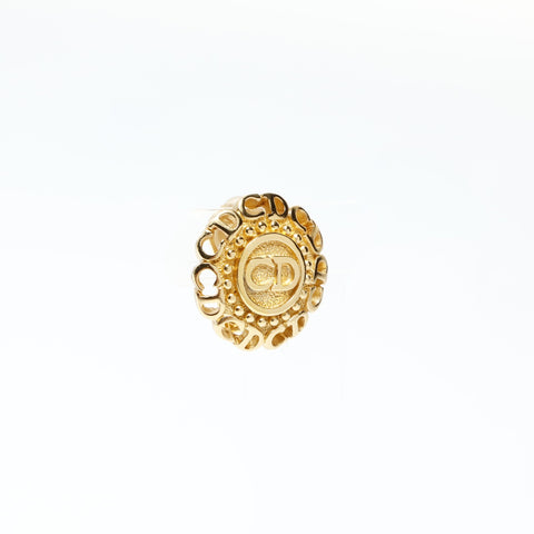 Christian Dior CD logo Earring gold WS25504
