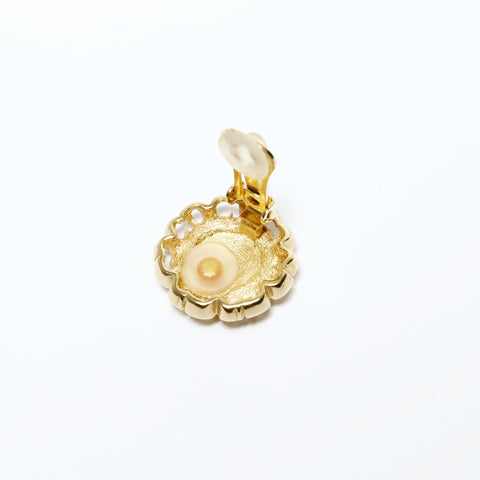 Christian Dior CD logo Earring gold WS25504