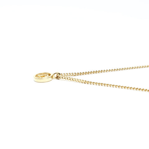 Christian Dior CD logo Necklace gold WS25505