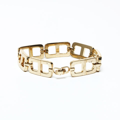 Christian Dior CD logo Chain bracelet gold WS25507