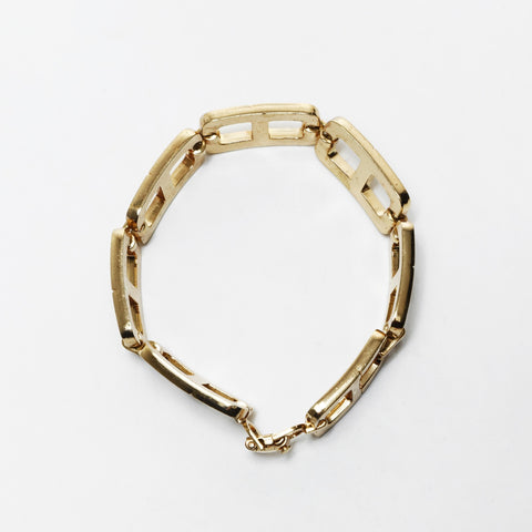 Christian Dior CD logo Chain bracelet gold WS25507