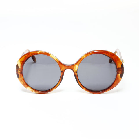 CHANEL Round Frame sunglasses Brown WS25512