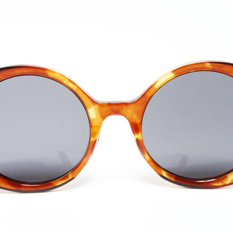 CHANEL Round Frame sunglasses Brown WS25512