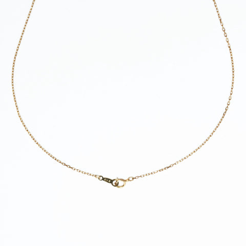 MIKIMOTO K18YG Pearl around 6-0.3" Diamond Necklace gold WS25515