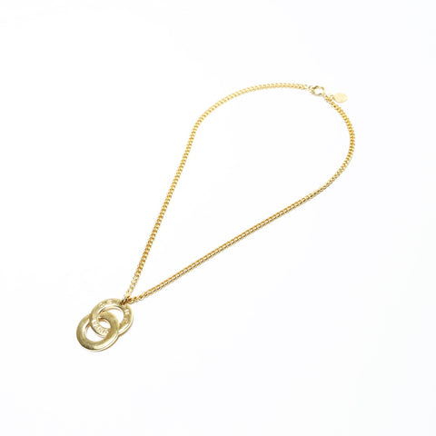 CELINE logo Necklace gold WS25517