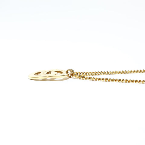 CELINE logo Necklace gold WS25517