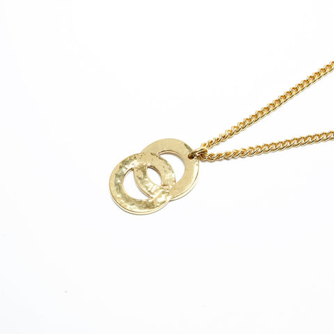 CELINE logo Necklace gold WS25517