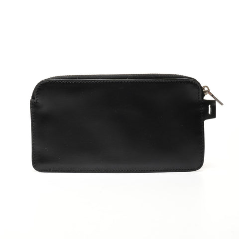 PRADA vitello intreccio INTRECCIATO braided leather Handbag black WS25519