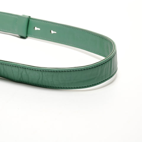 PRADA Nappa Vintage Mini Boston Bag, 2-way, Leather Shoulder Bag green WS25521