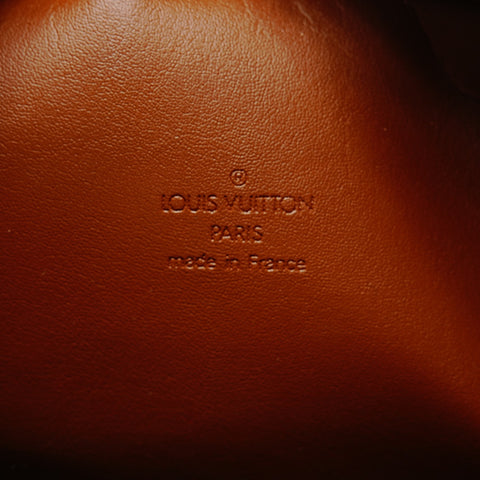 LOUIS VUITTON 2001 Vernis Tompkins Square Monogram Handbag gold WS25532