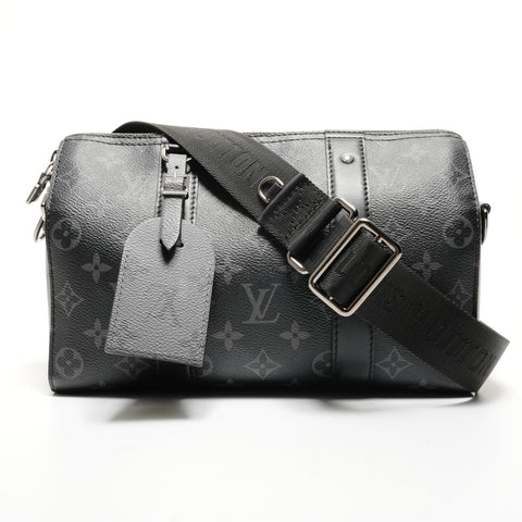 路易威登 Monogram City Keepall 单肩包 黑色 WS25535