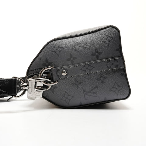 LOUIS VUITTON Monogram City Keepall Shoulder Bag black WS25535