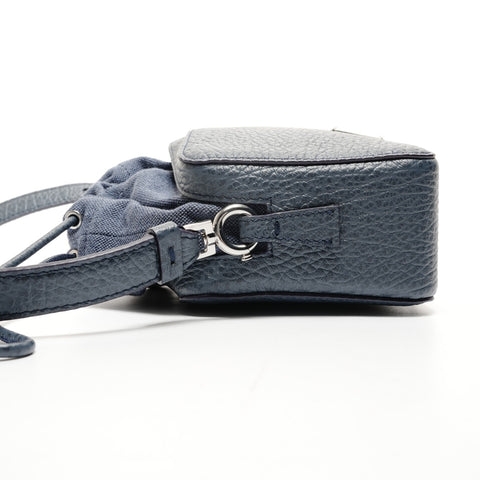 Maison Margiela 5AC Small Leather Camera Bag Shoulder Bag blue WS25536