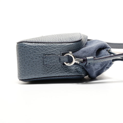 Maison Margiela 5AC Small Leather Camera Bag Shoulder Bag blue WS25536