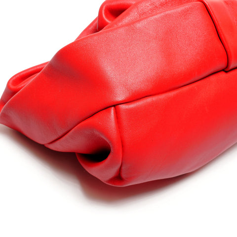 BURBERRY leather Clutch bag leather Red WS25539