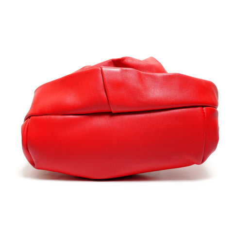 BURBERRY leather Clutch bag leather Red WS25539