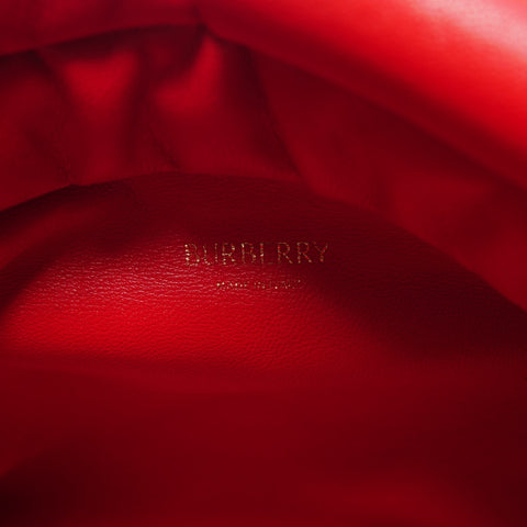 BURBERRY leather Clutch bag leather Red WS25539