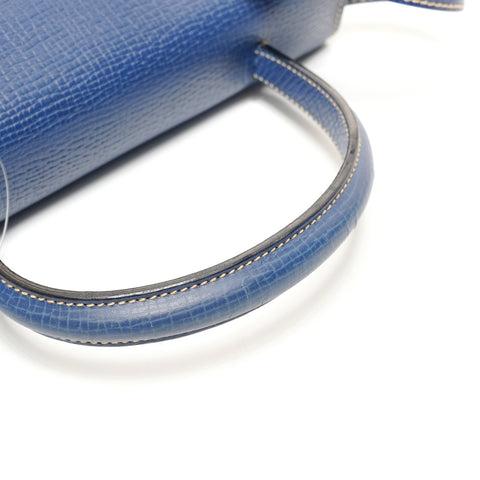 LOEWE Leder Umhängetasche blau WS25542
