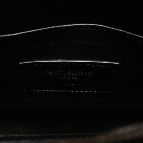 YVES SAINT LAURENT Sac de Jour Baby Leather 2way Mini Love Handbag black WS25545