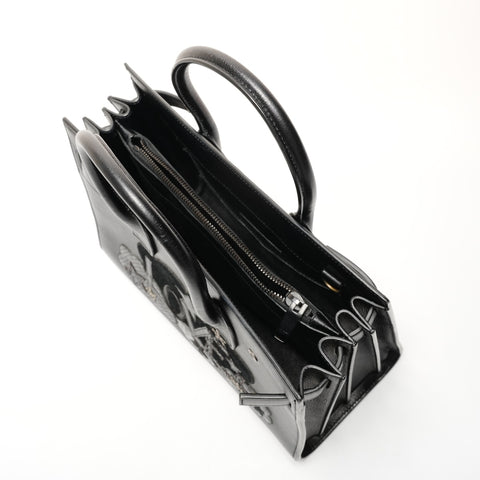 YVES SAINT LAURENT Sac de Jour Baby Leather 2way Mini Love Handbag black WS25545