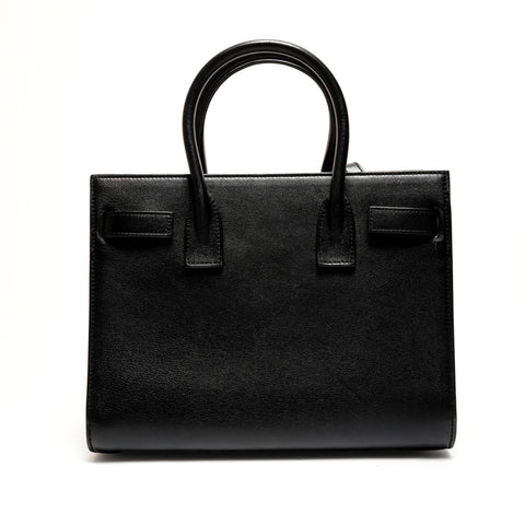 YVES SAINT LAURENT Sac de Jour Baby Leather 2way Mini Love Handbag black WS25545