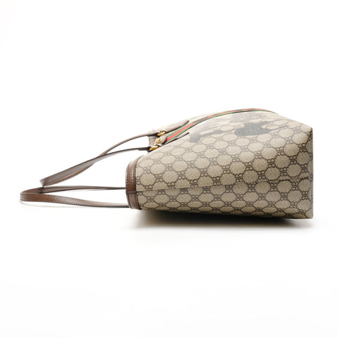 GUCCI x GUCCI The Hacker Project Graffiti BB 680125 Tote Bag beige WS25548