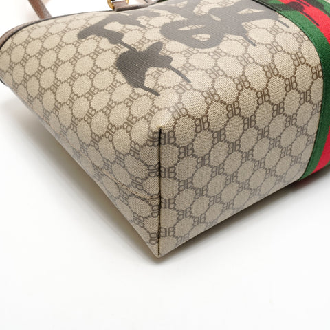 GUCCI x GUCCI The Hacker Project Graffiti BB 680125 Tote Bag beige WS25548
