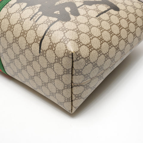 GUCCI x GUCCI The Hacker Project Graffiti BB 680125 Tote Bag beige WS25548