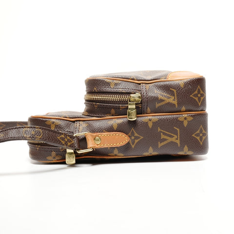 LOUIS VUITTON Monogram made in 2000 Amazon Shoulder Bag Brown WS25553