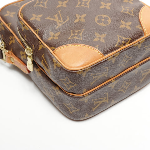 LOUIS VUITTON Monogram made in 2000 Amazon Shoulder Bag Brown WS25553