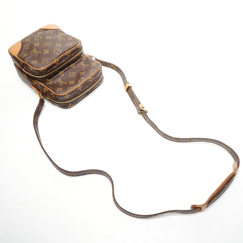 LOUIS VUITTON Monogram made in 2000 Amazon Shoulder Bag Brown WS25553