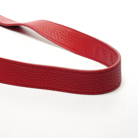 PRADA Vitello Dino Leather Shoulder Bag Shoulder Bag Red WS25557