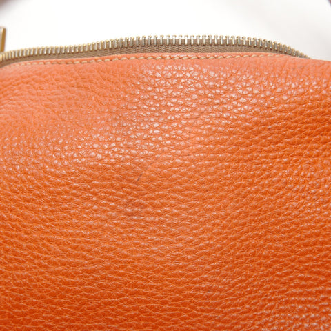 PRADA leather Shoulder Bag Brown WS25558