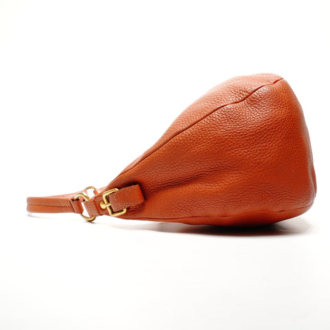 PRADA leather Shoulder Bag Brown WS25558