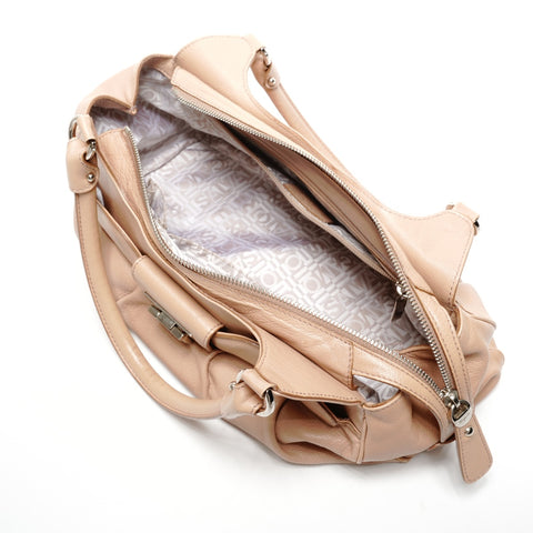 Salvatore Ferragamo Gancini leather Handbag pink WS25559