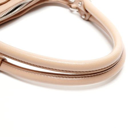 Salvatore Ferragamo Gancini leather Handbag pink WS25559