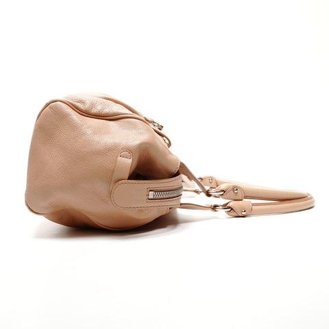 Salvatore Ferragamo Gancini leather Handbag pink WS25559