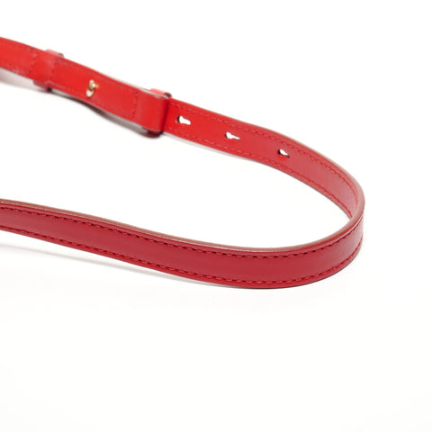 Salvatore Ferragamo Vara Ribbon Stud Shoulder Bag Shoulder Bag Red WS25560