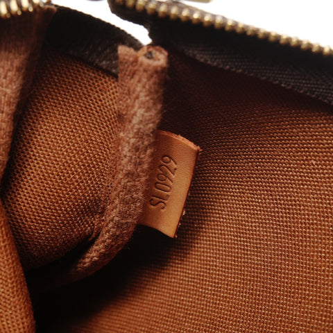 LOUIS VUITTON 1999 Monogram Pochette Accessoires Umhängetasche Braun WS25561