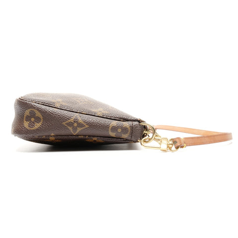 LOUIS VUITTON 1999 Monogram Pochette Accessoires Umhängetasche Braun WS25561