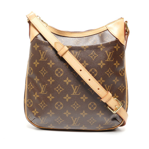 LOUIS VUITTON 2011 Odeon PM Monogram Shoulder Bag Brown WS25563
