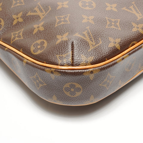 LOUIS VUITTON 2011 Odeon PM Monogram Shoulder Bag Brown WS25563