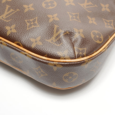 LOUIS VUITTON 2011 Odeon PM Monogram Shoulder Bag Brown WS25563