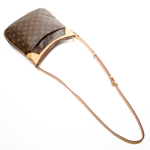 LOUIS VUITTON 2011 Odeon PM Monogram Shoulder Bag Brown WS25563