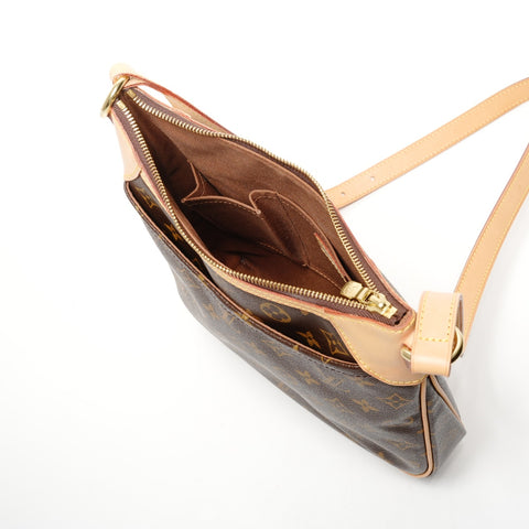 LOUIS VUITTON 2012 Odeon PM Monogram Shoulder Bag Brown WS25566