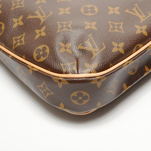 LOUIS VUITTON 2012 Odeon PM Monogram Shoulder Bag Brown WS25566