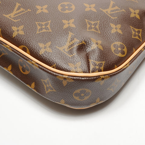 LOUIS VUITTON 2012 Odeon PM Monogram Shoulder Bag Brown WS25566