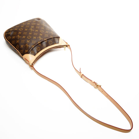 LOUIS VUITTON 2012 Odeon PM Monogram Shoulder Bag Brown WS25566
