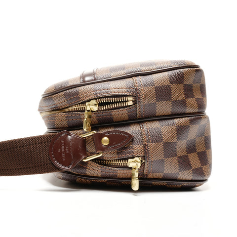 LOUIS VUITTON 2005 Damier Reporter PM Shoulder Bag Brown WS25567